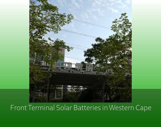 Front Terminal Solar Batteries in Western Cape